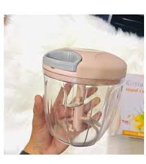Speedy Chopper with 5 Sharp Blades - Manual Food Processor & Hand Cutter