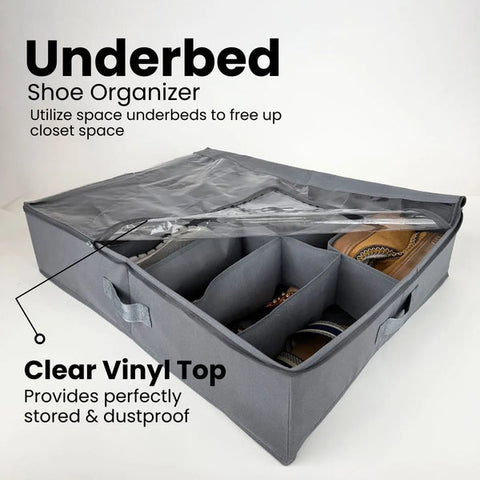 Underbed Shoe Organizer