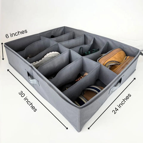 Underbed Shoe Organizer